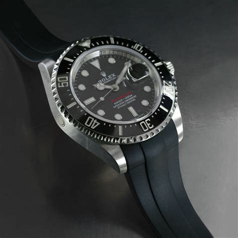 Rolex sea dweller rubber strap